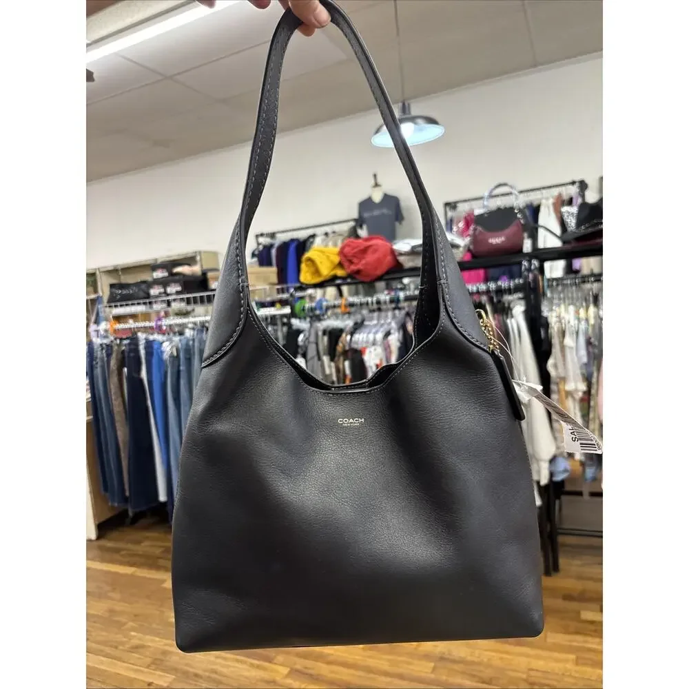 Coach Brooklyn Shoulder bag 28 leather Black